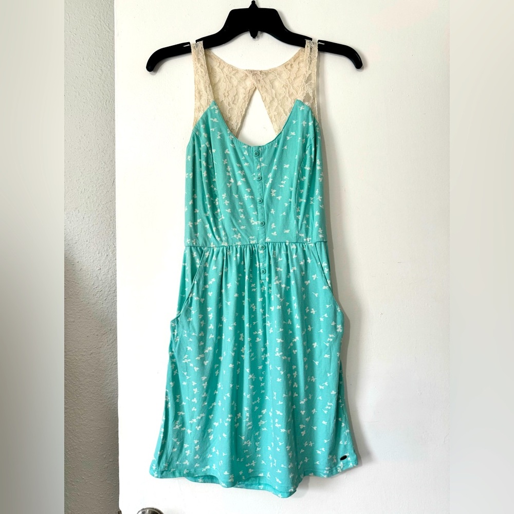 O’Neill Blue/Teal Butterfly Dress w/ Lacy (M)